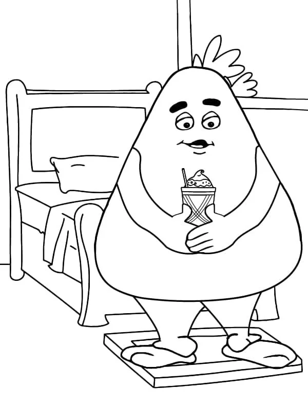 Grimace Coloring Pages 14