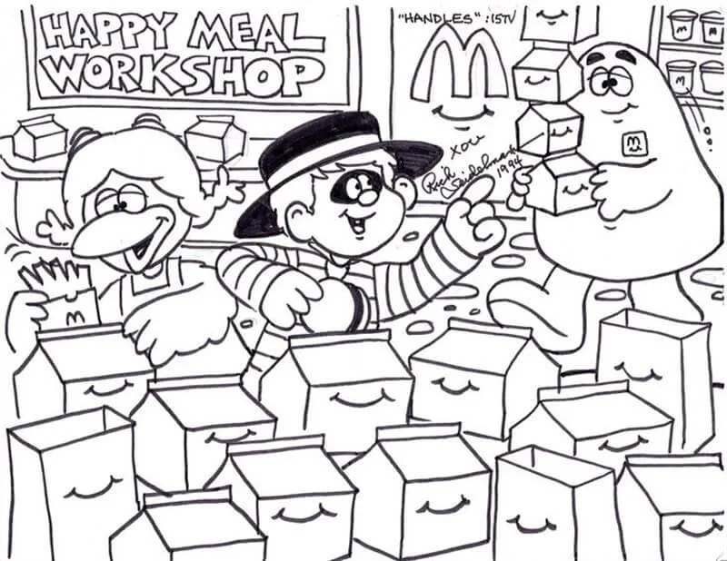 Grimace Coloring Pages 2