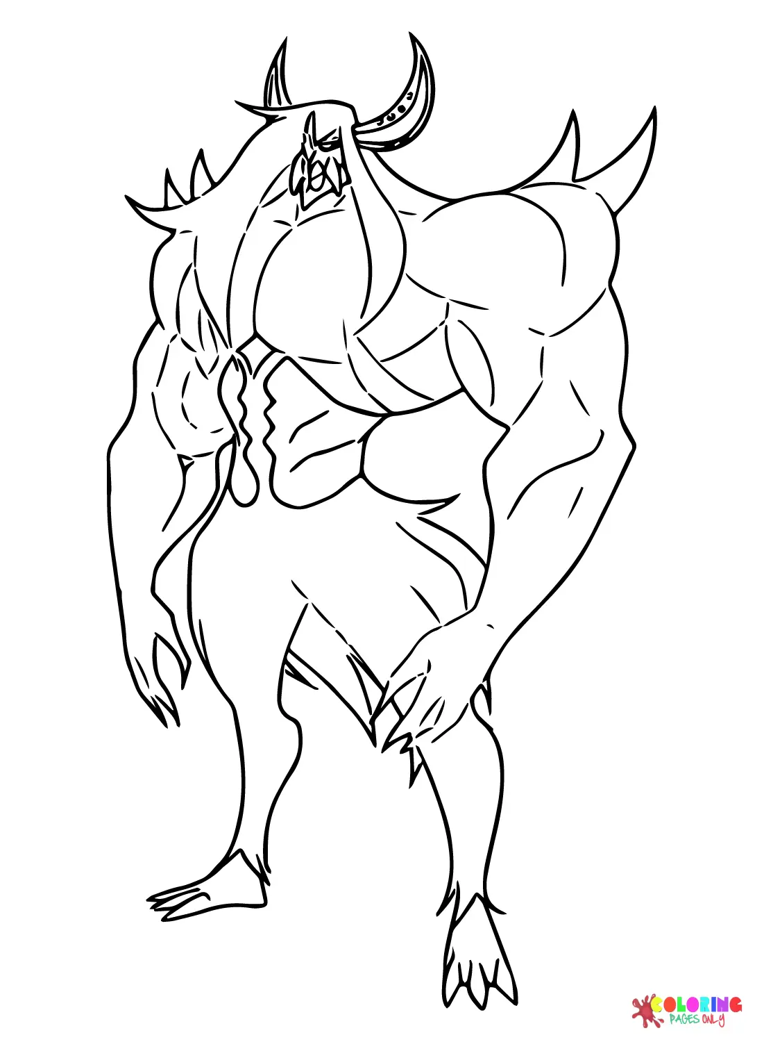 Grimmsnarl Coloring Pages 11