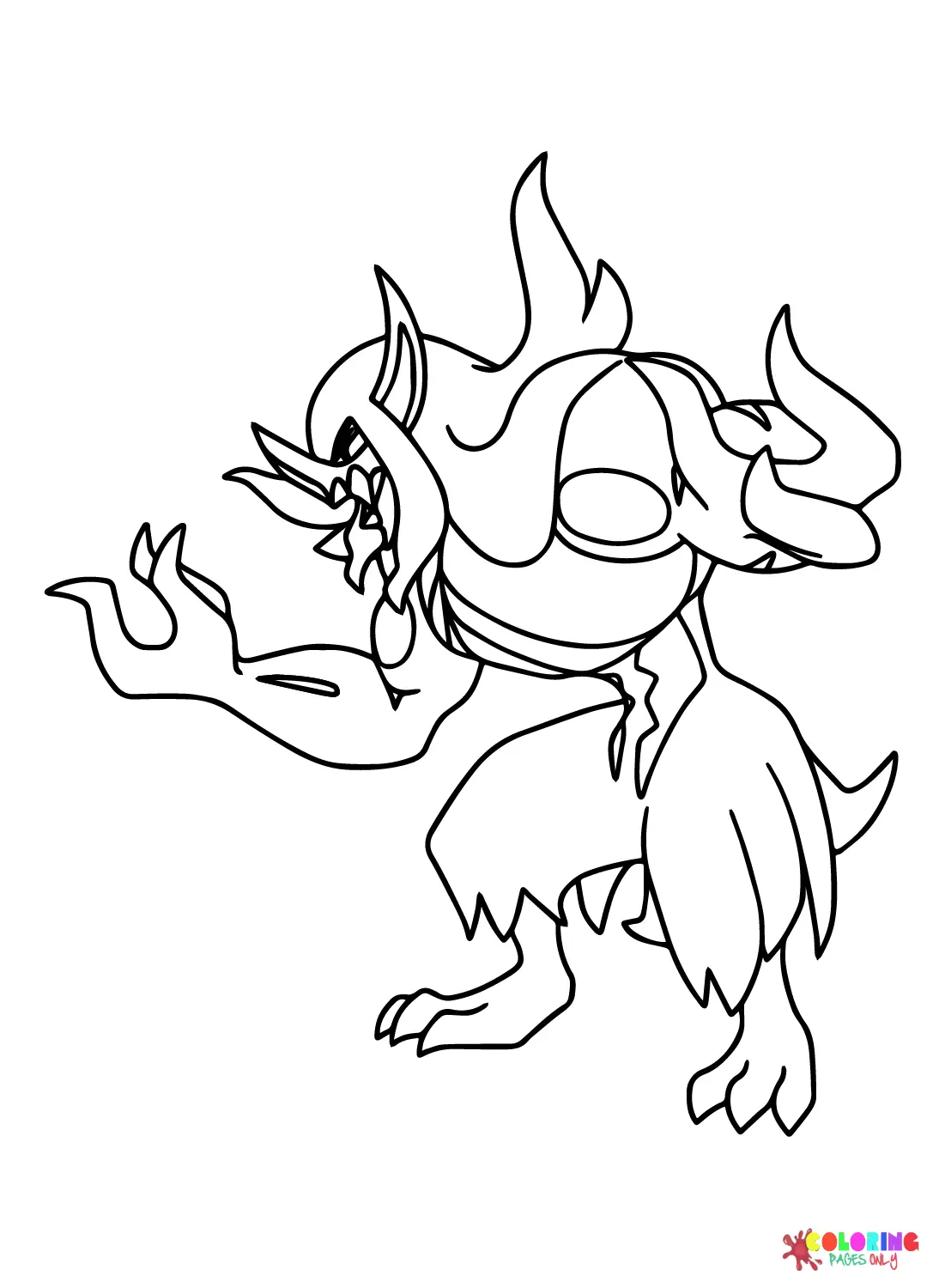 Grimmsnarl Coloring Pages 15