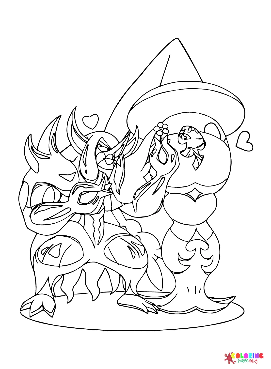 Grimmsnarl Coloring Pages 17