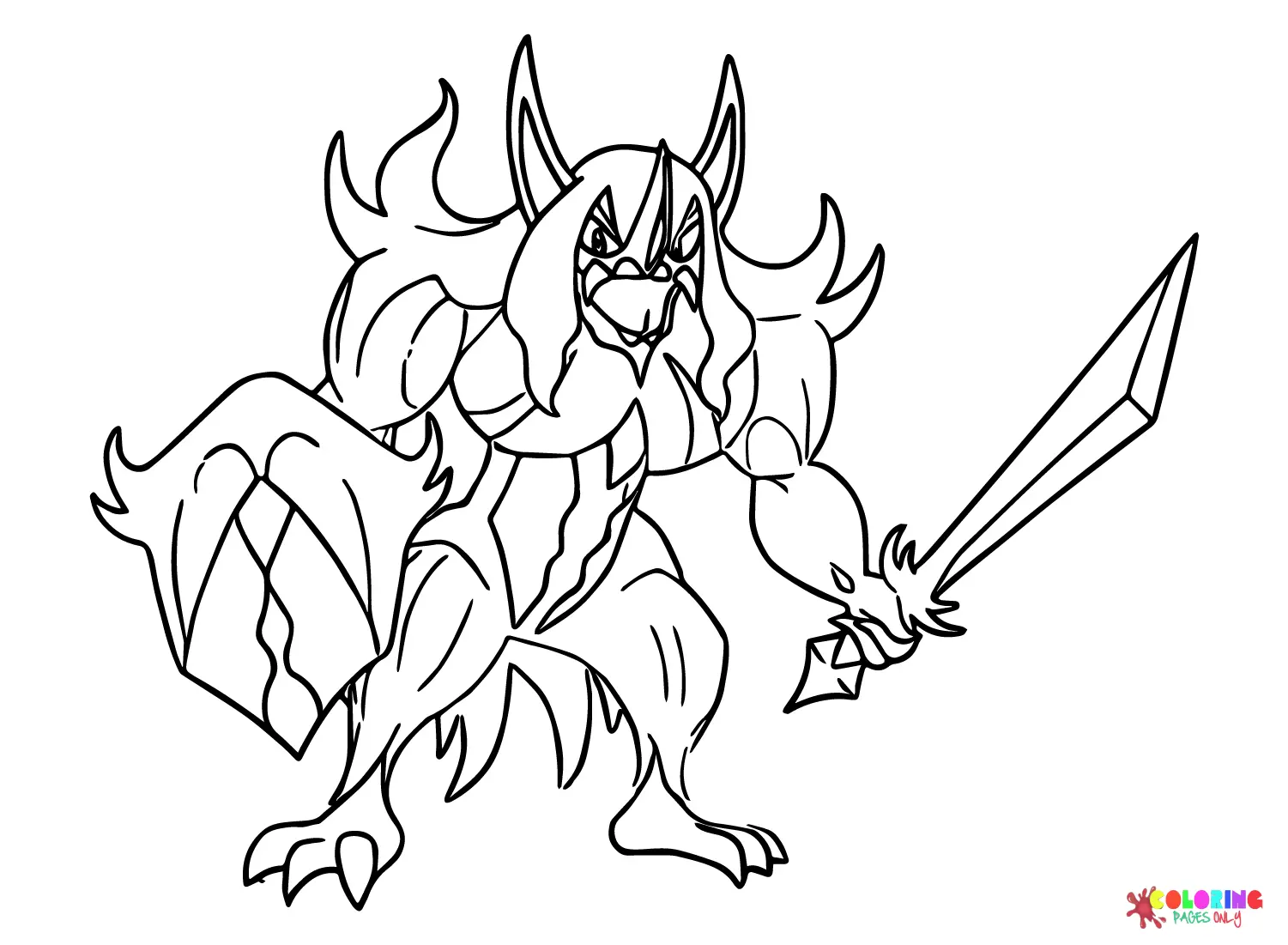 Grimmsnarl Coloring Pages 2