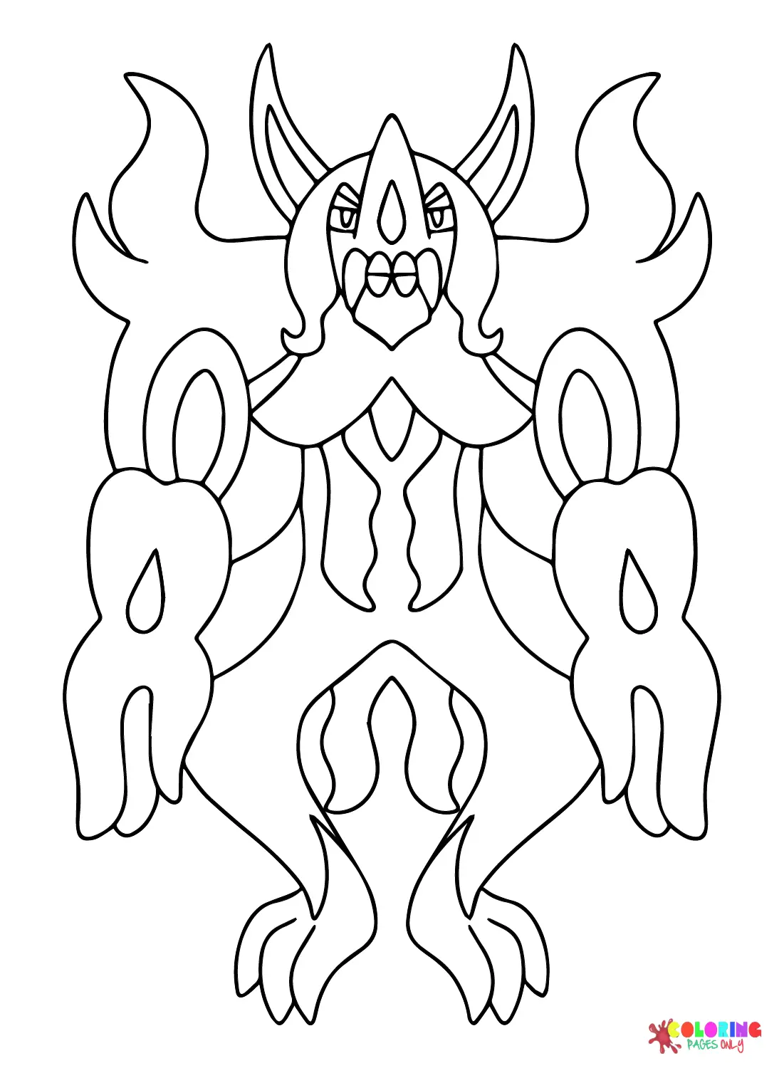 Grimmsnarl Coloring Pages 3