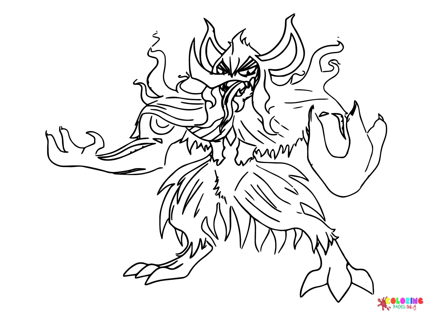 Grimmsnarl Coloring Pages 5