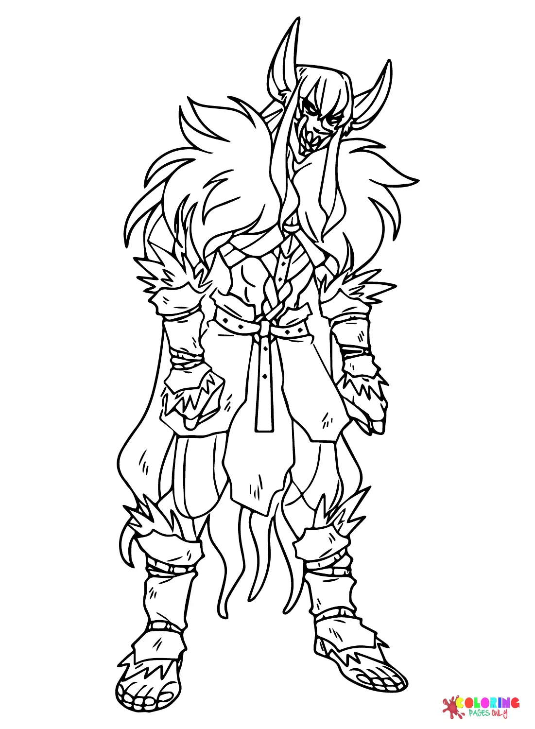 Grimmsnarl Coloring Pages 6