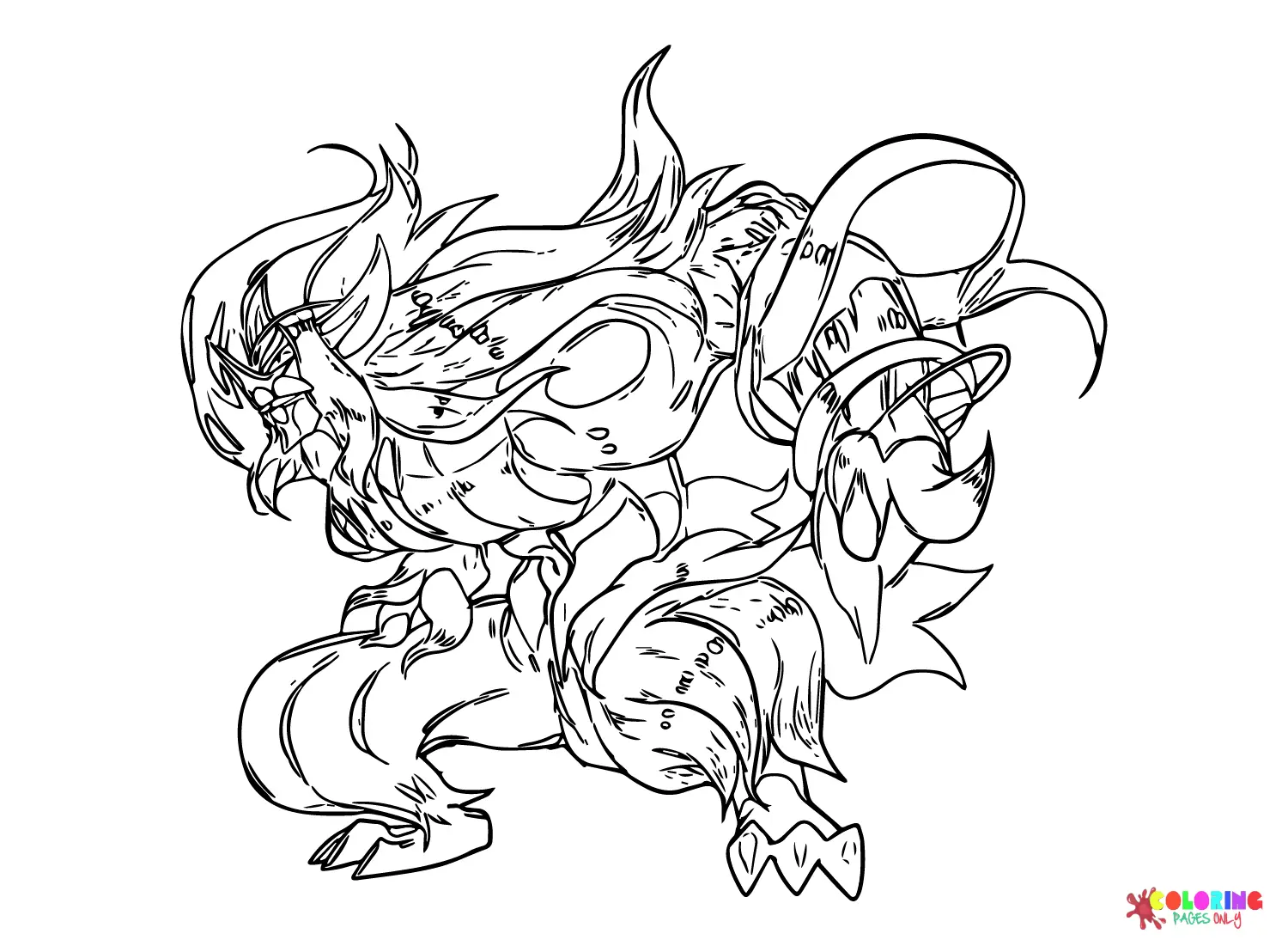 Grimmsnarl Coloring Pages 7
