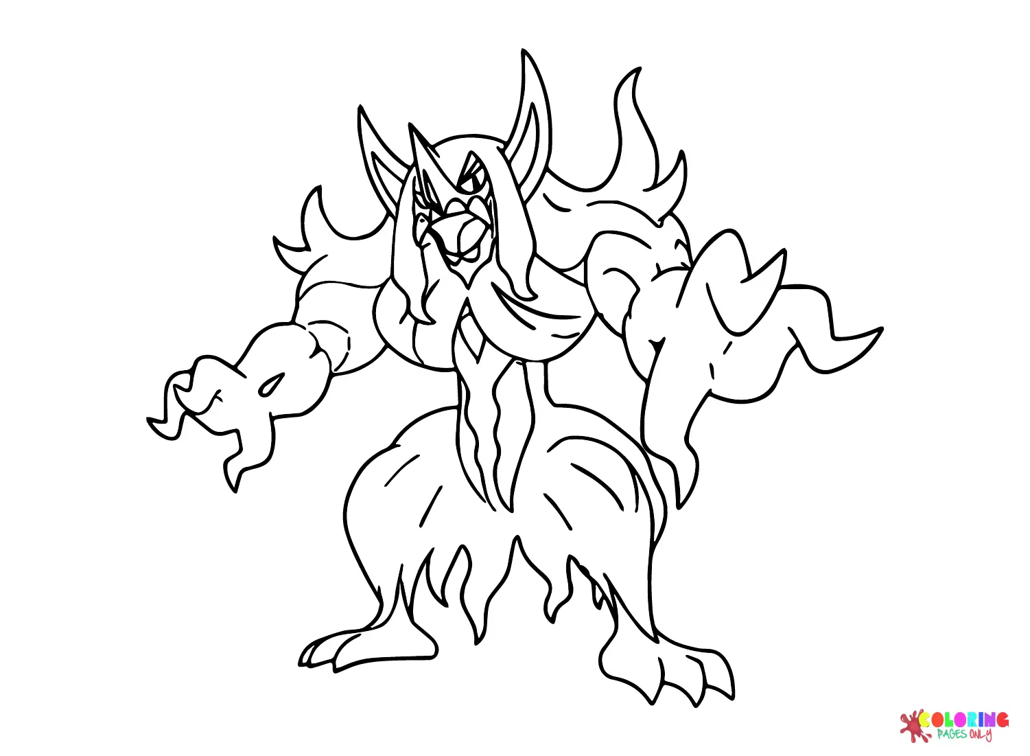 Grimmsnarl Coloring Pages 8
