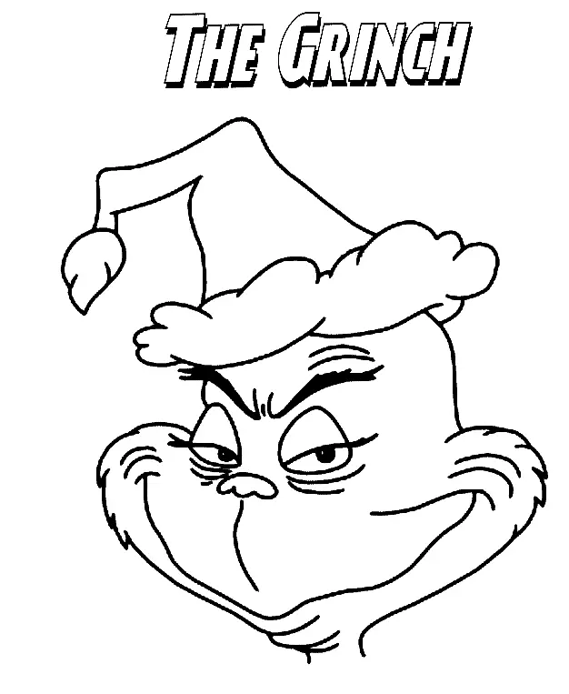 Grinch Coloring Pages 13