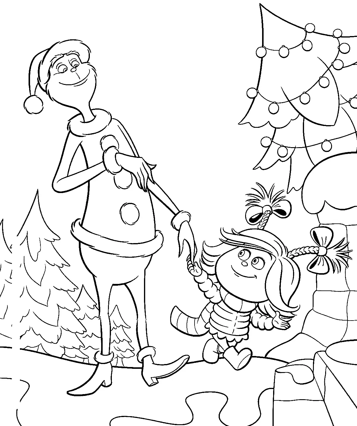 Grinch Coloring Pages 14