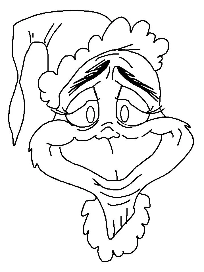 Grinch Coloring Pages 2