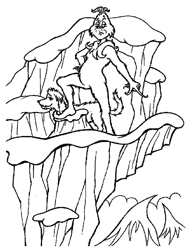 Grinch Coloring Pages 22