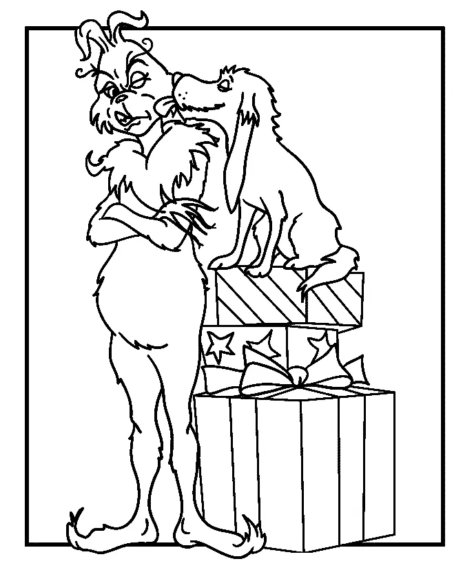 Grinch Coloring Pages 25