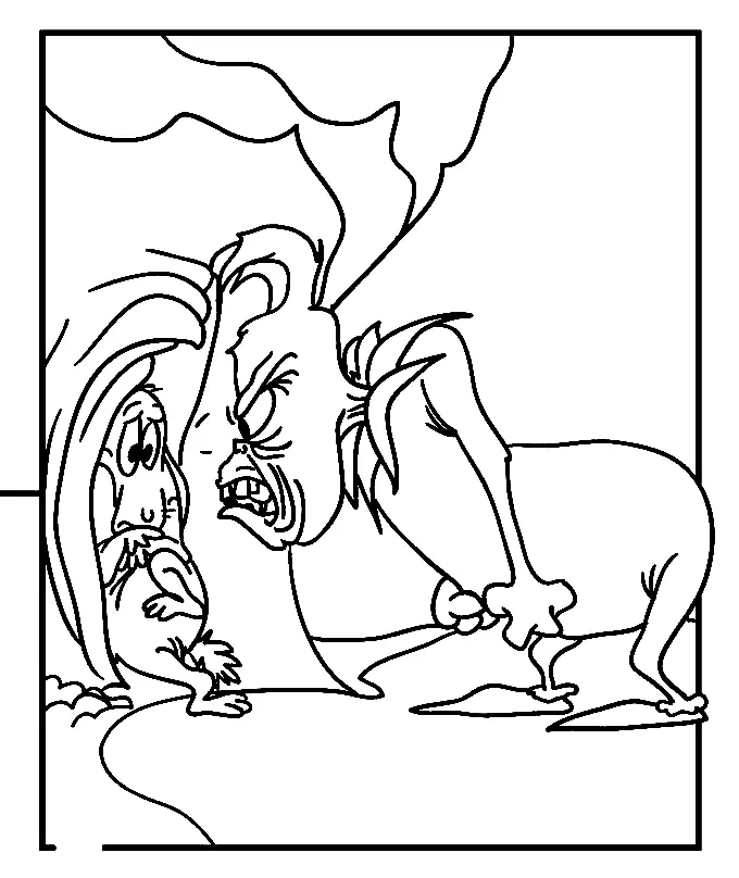 Grinch Coloring Pages 33