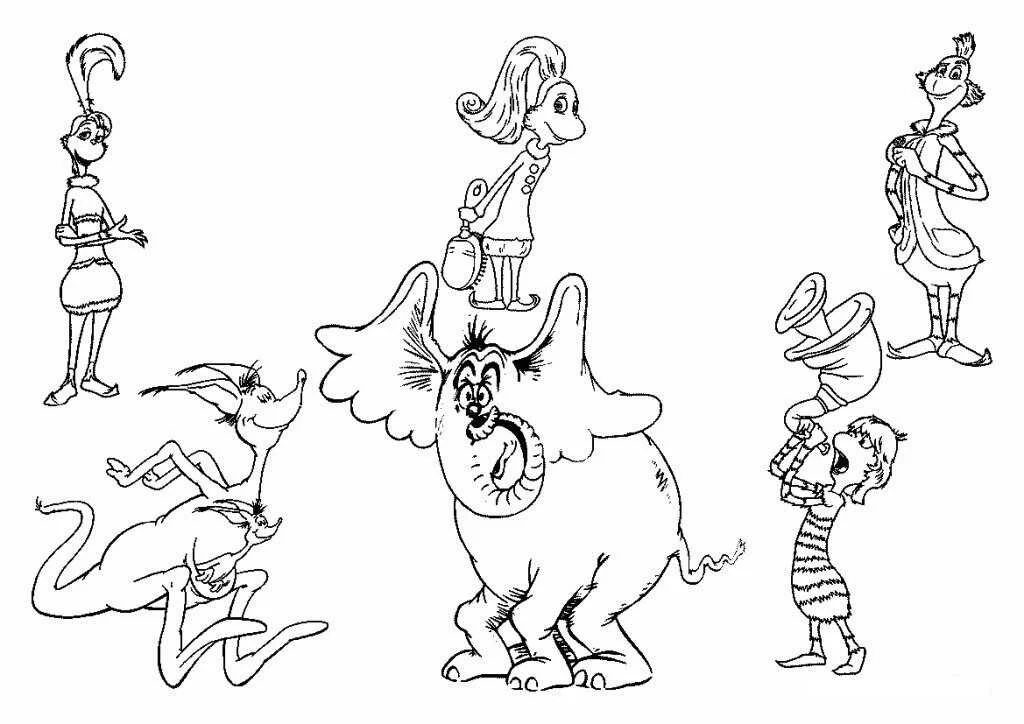 Grinch Coloring Pages 42