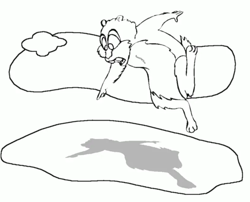 Marmota Para Colorear 37