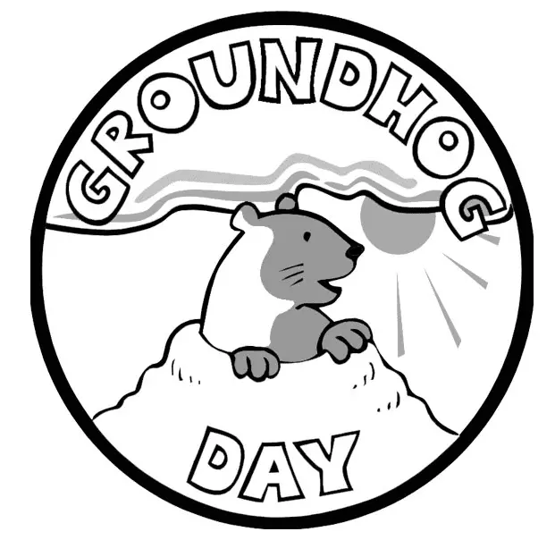 Desenhos de Dia Da Marmota Para Colorir 14