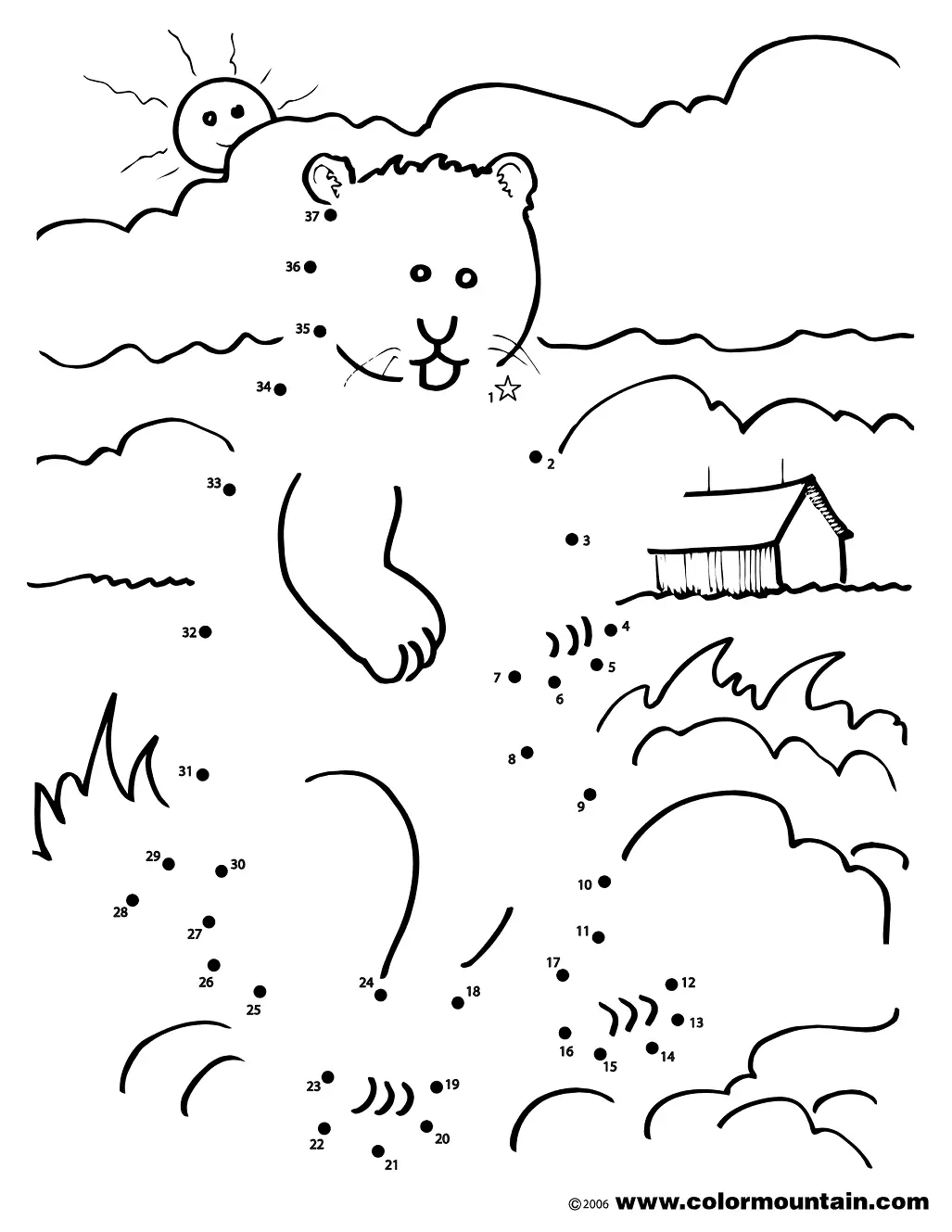 Desenhos de Dia Da Marmota Para Colorir 7