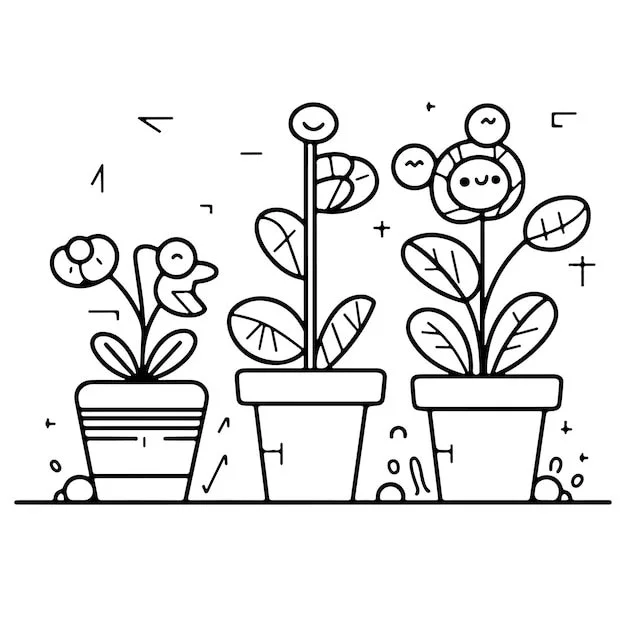 Growing Coloring Pages 15
