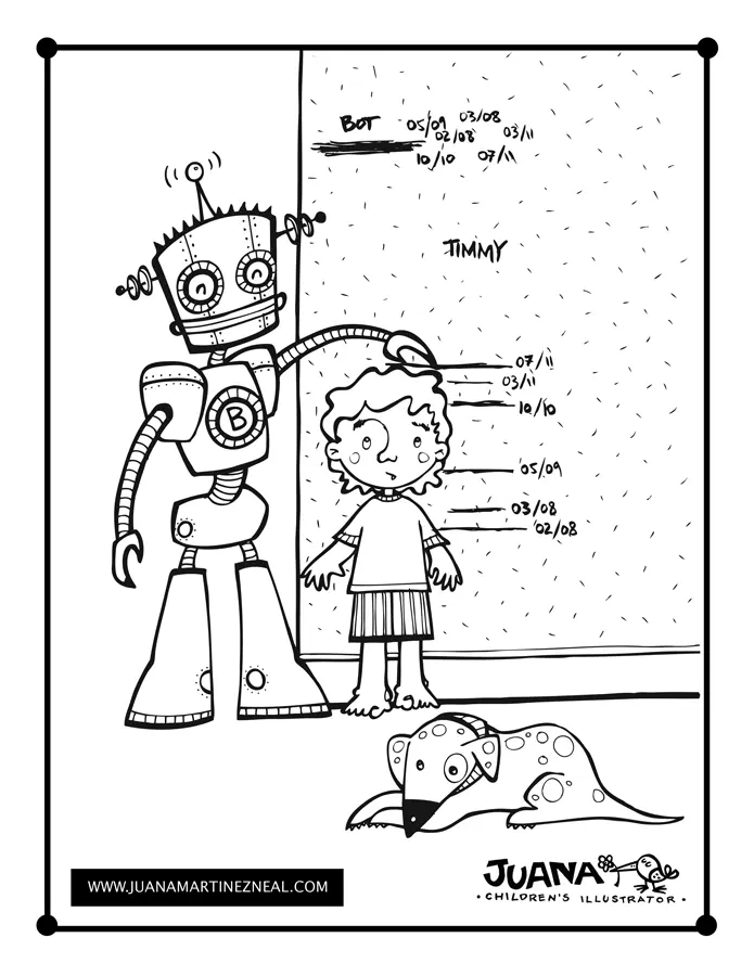 Growing Coloring Pages 3