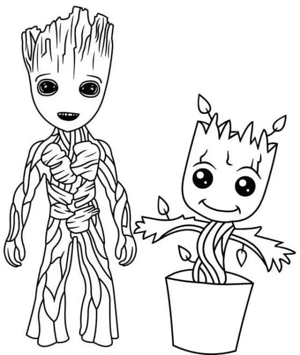 Desenhos de Guardioes Da Galaxia Para Colorir 1