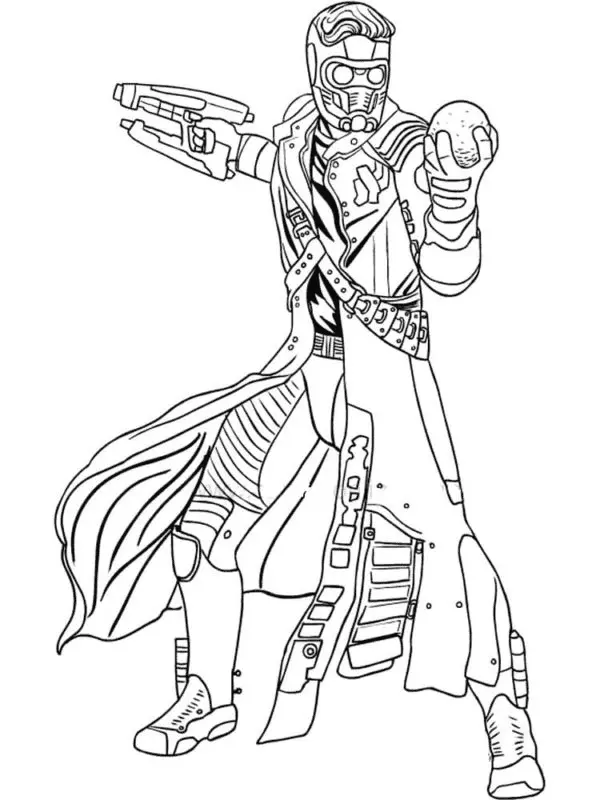 Desenhos de Guardioes Da Galaxia Para Colorir 10