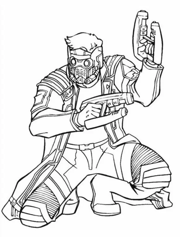 Desenhos de Guardioes Da Galaxia Para Colorir 19