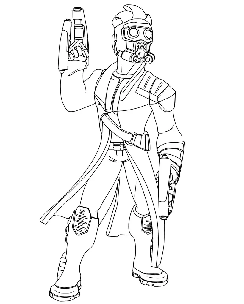 Desenhos de Guardioes Da Galaxia Para Colorir 39