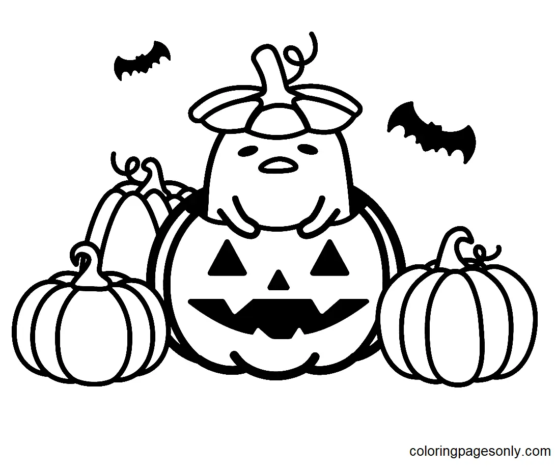 Gudetama Coloring Pages 13