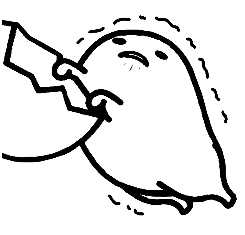 Gudetama Coloring Pages 20