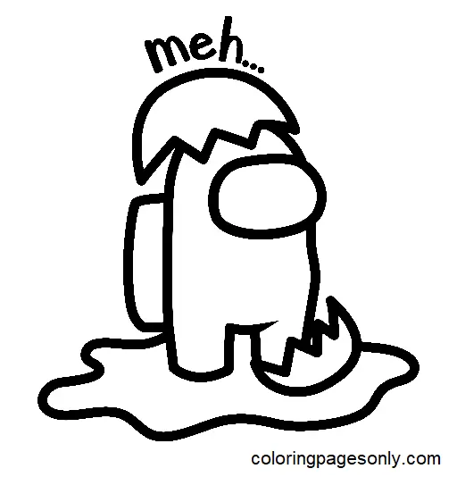 Gudetama Coloring Pages 31