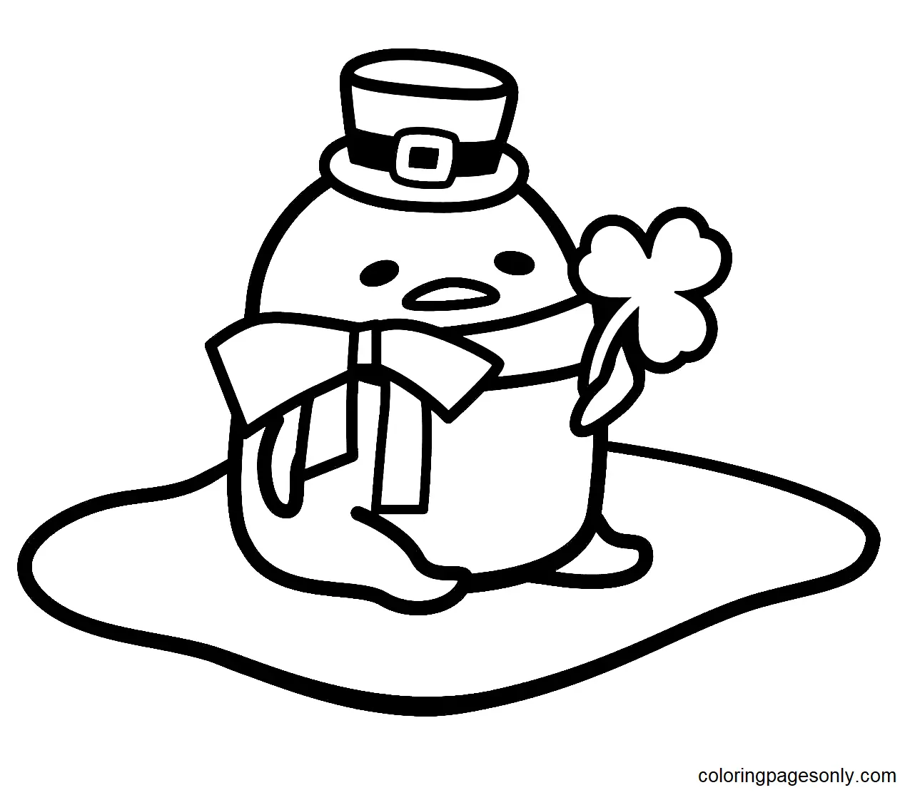 Gudetama Coloring Pages 36