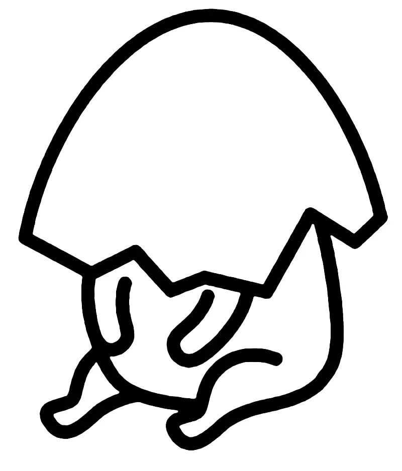Gudetama Coloring Pages 48