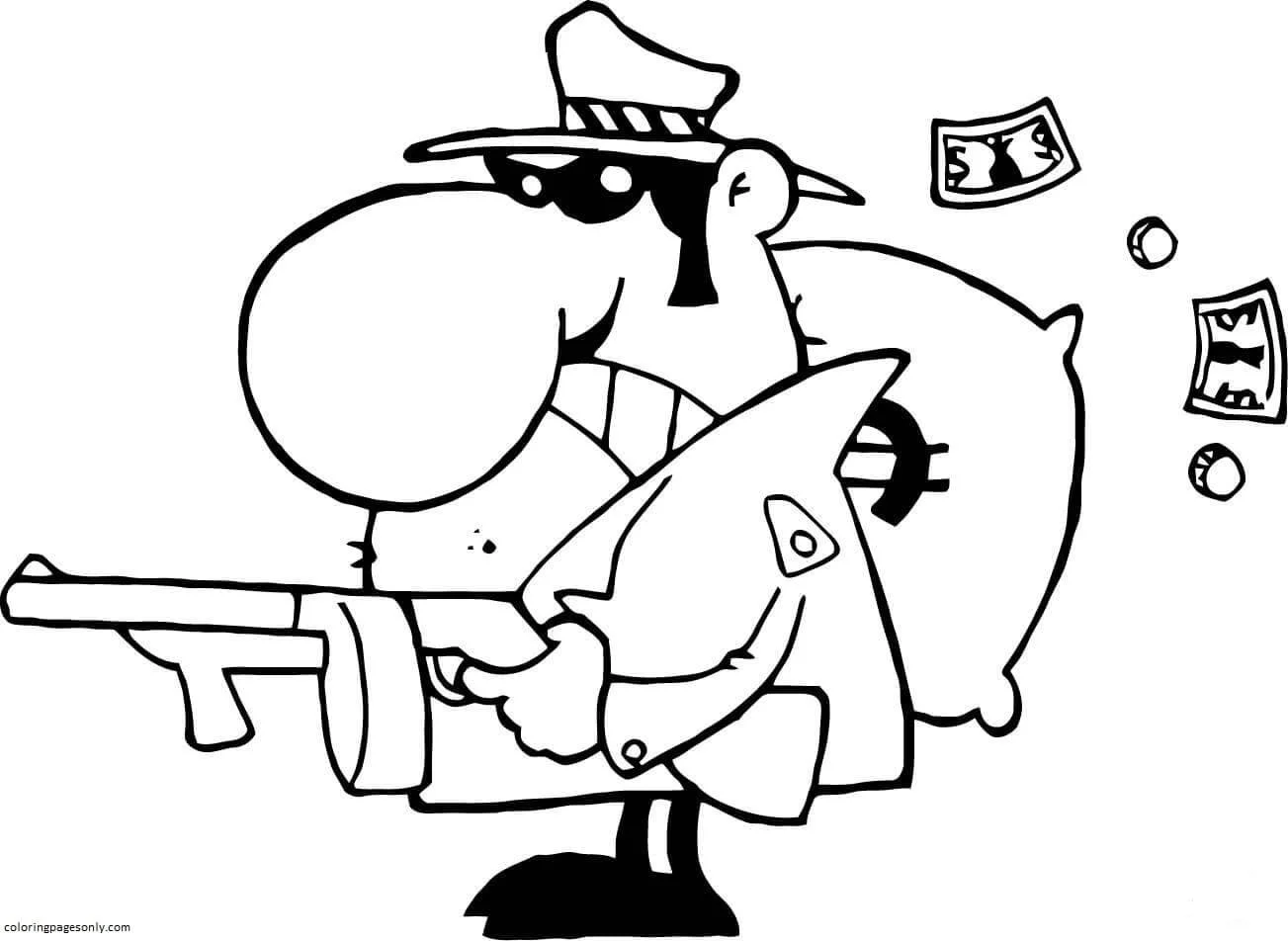 Gun Coloring Pages 62
