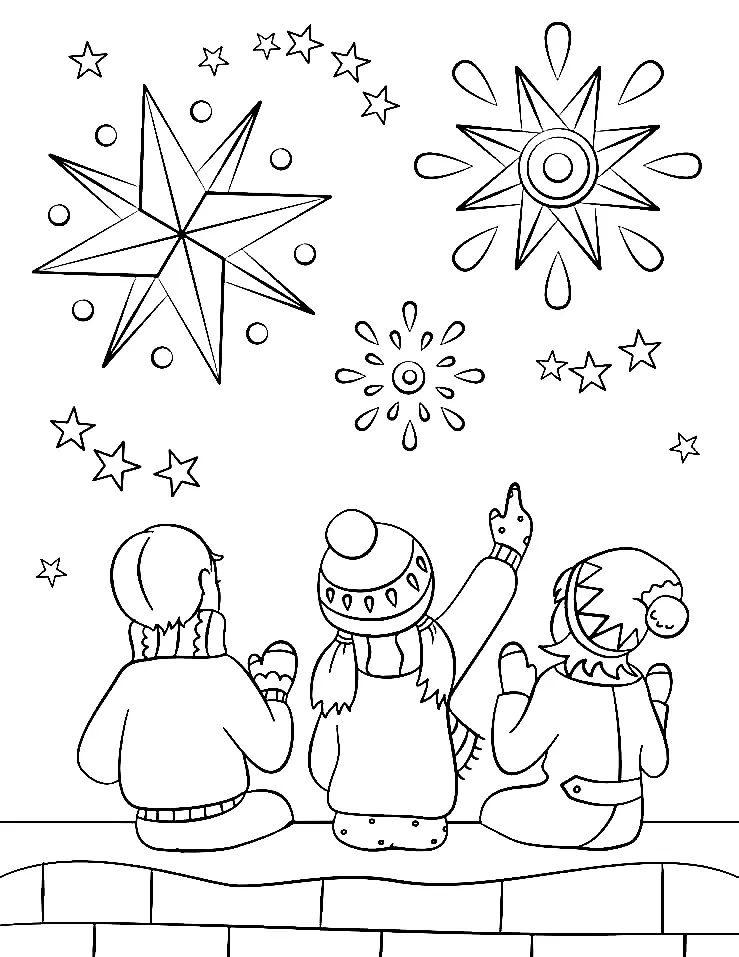 Guy Fawkes Night Coloring Pages 2