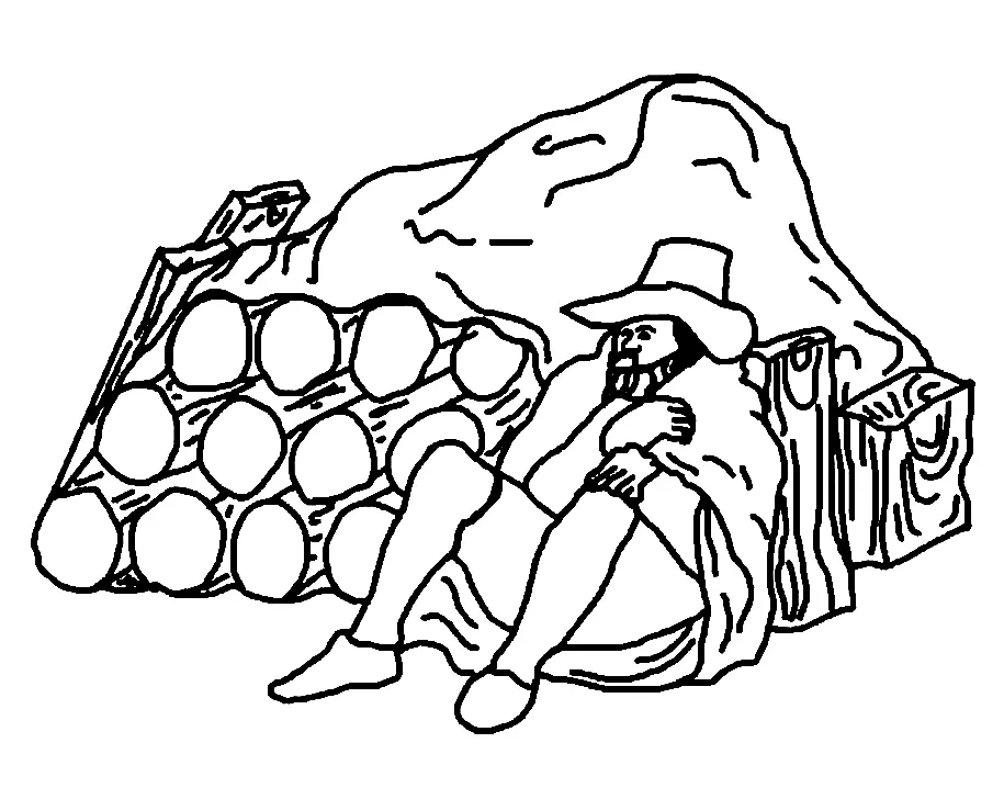 Guy Fawkes Night Coloring Pages 4