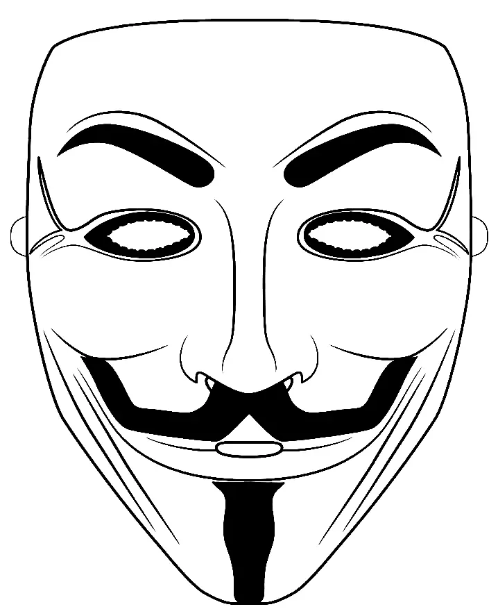 Guy Fawkes Night Coloring Pages 6