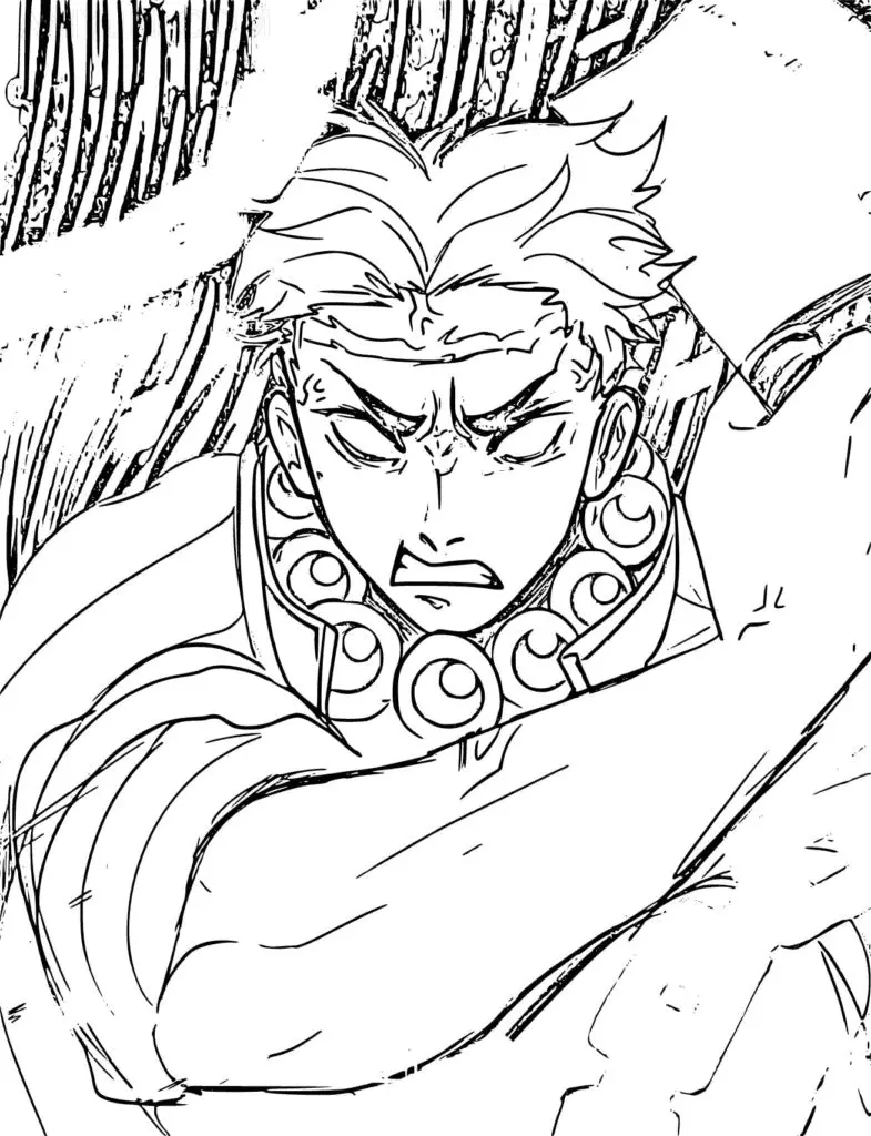 Gyomei Himejima Coloring Pages 20