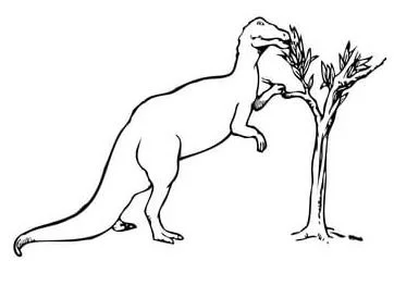 Hadrosaurus Ausmalbilder 13