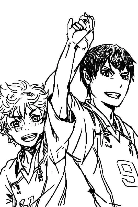 Haikyuu Coloring Pages 18