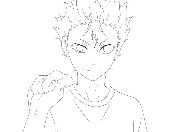 Haikyuu Coloring Pages 2