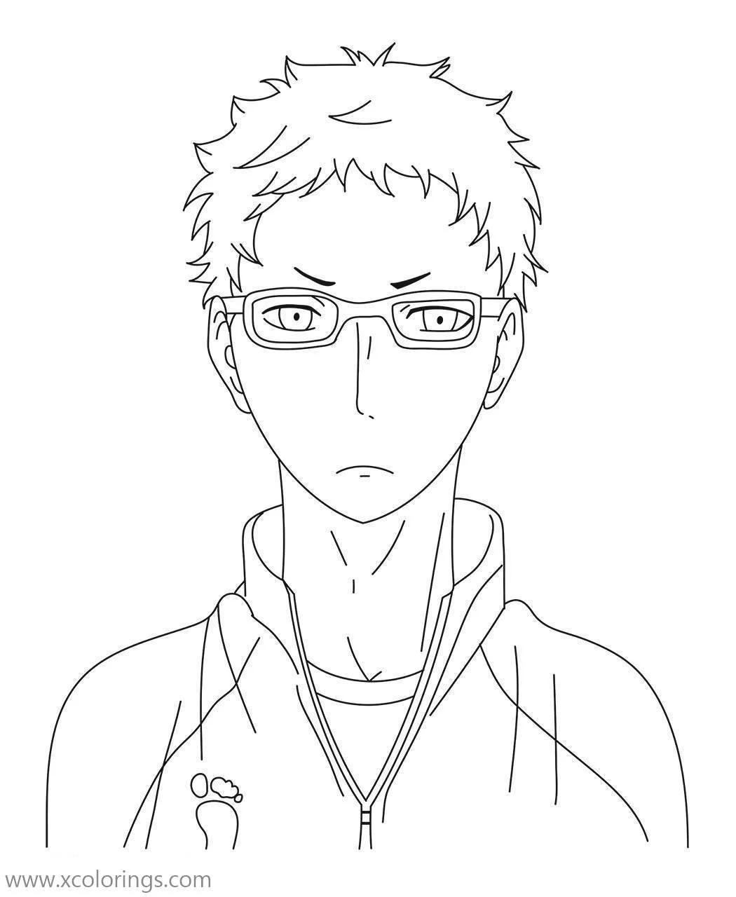 Haikyuu Coloring Pages 30