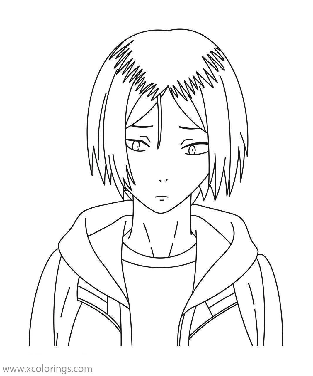 Haikyuu Coloring Pages 4