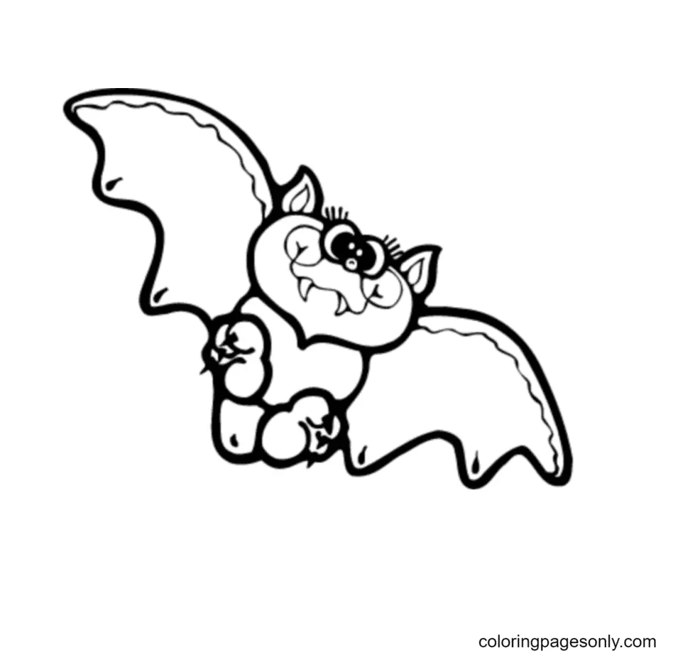 Halloween Bats Coloring Pages 35