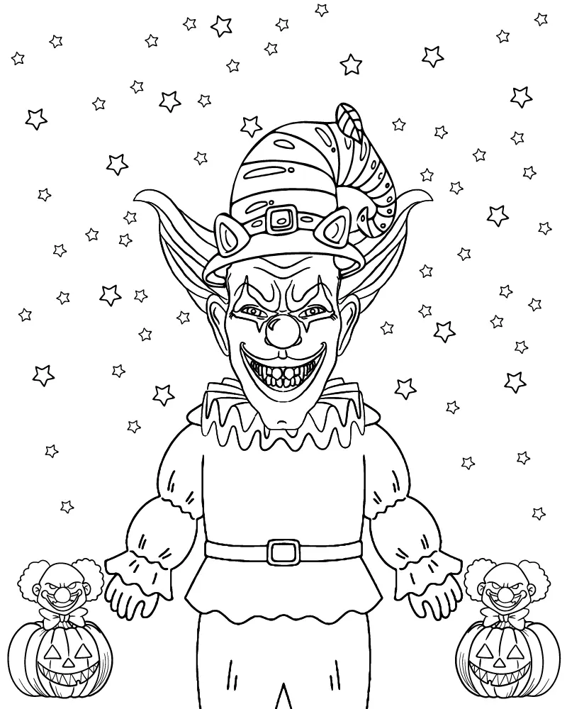 Halloween para adultos Para Colorir 21