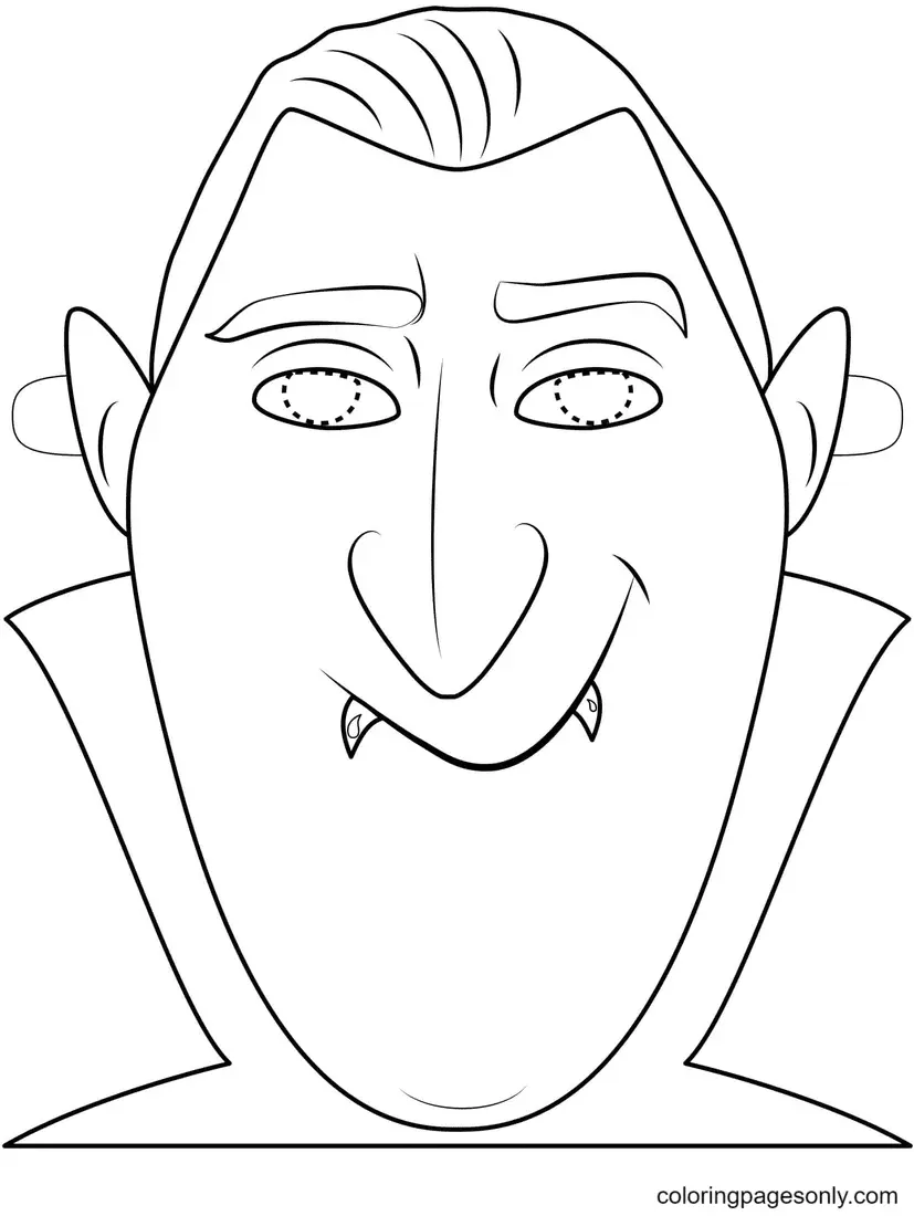 Halloween Masks Coloring Pages 18
