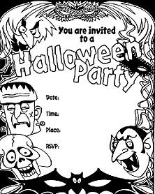 Monstruos Halloween Para Colorear 25
