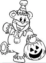 Halloween Pumpkin Coloring Pages 16