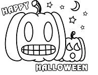 Halloween Pumpkin Coloring Pages 35