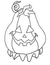 Halloween Pumpkin Coloring Pages 38