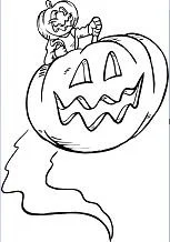 Halloween Pumpkin Coloring Pages 42